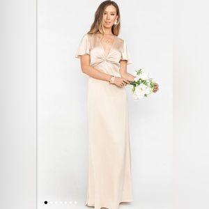 Show me your Mumu Bridesmaid Dress- Rome Twist Gown
